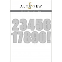 Altenew - Bold Numerals - Stanze