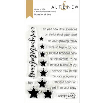 Altenew - Bundle Of Joy - Clear Stamps 4x6