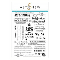 Altenew - Crafty Friends - Clear Stamps 6x8