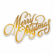 Couture Creations - Hotfoil Stamp - Merry Christmas