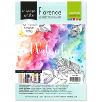 Florence - Watercolor Paper - A4 Smooth 200 g/m2 100 Seiten