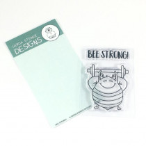 Gerda Steiner Designs - Bee Strong! - Clear Stamps 2x3