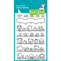 Lawn Fawn - Simply celebrate more critters - Clear Stamp 4x6