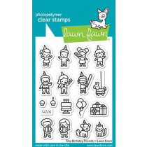  Lawn Fawn - Tiny Birthday Friends - Clear Stamps 4x6