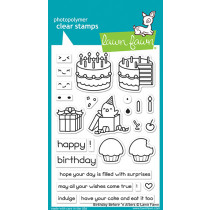 Lawn Fawn - Birthday Before 'n Afters - Clear Stamp 4x6