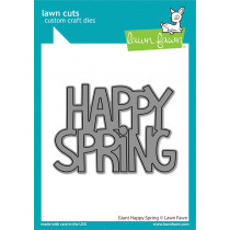 Lawn Fawn - Giant Happy Spring - Stand Alone Stanze