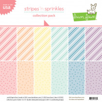 Lawn Fawn - Stripes 'n Sprinkles - Collection Pack 12x12