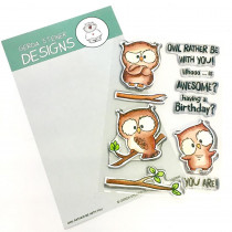 Gerda Steiner Designs - Owl Rather Be With You - Clear Stamps 4x6