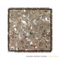 Studio Katia - Sequin Fusion - Golden Copper