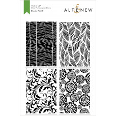 Altenew - Block Print - Clear Stamp 6x8