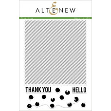 Altenew -  Pinstripe - Clear Stamps 6x8
