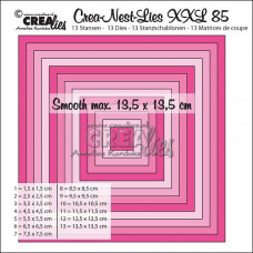 Crealies - Crea-Nest-Lies - Stanzschablonen XXL 85 Quadrat