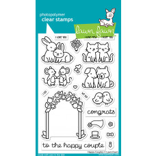 Lawn Fawn - Happy couples - Clear Stamp Set 4x6