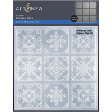 Altenew - 3D Embossing Folder - Dreamy Tiles