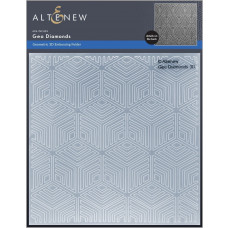 Altenew - 3D Embossing Folder - Geo Diamonds