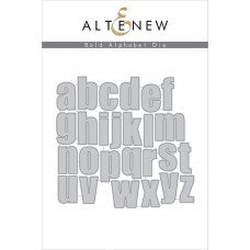 Altenew - Bold Alphabet - Stanze