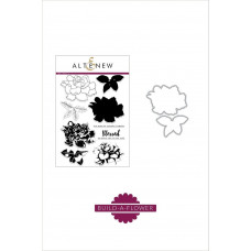 Altenew - Build A Flower: Gardenia - Clear Stamps 6x8 und Stanzen