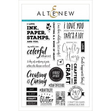 Altenew - Crafty Life - Clear Stamp 6x8