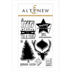 Altenew - Festive Sihlouettes - Clear Stamps 4x6