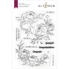 Altenew - Precious Peony - Clear Stamp