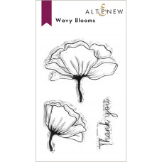 Altenew - Wavy Blooms - Clear Stamp 2x3