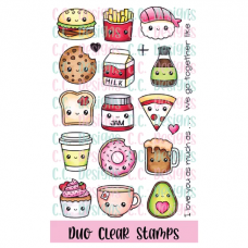 C.C. Designs - Duo - Clear Stamp Set 4x6