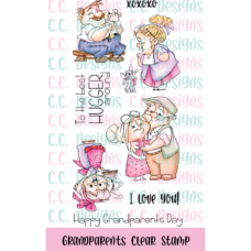 C.C. Designs - Grandparents - Clear Stamps 4x8