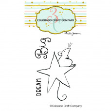Colorado Craft Company - Dream Big Mini - Clear Stamp Set 2x3