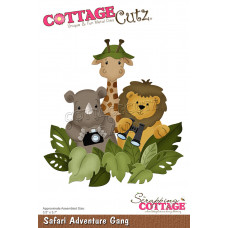 CottageCutz Scrapping Cottage - Safari Adventure Gang