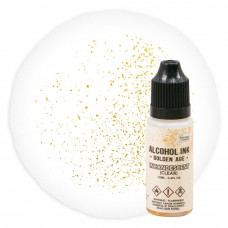 Couture Creations - Alcohol Ink - Golden Age - Klar mit Goldglitter 12ml