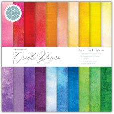 Craft Consortium - Paper Pad Grunge - Over the Rainbow 6x6