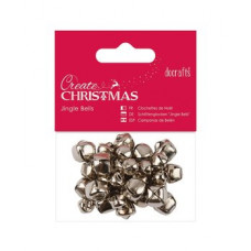 Create Christmas - Jingle Bells Silber - Assortiert 30 Stk.