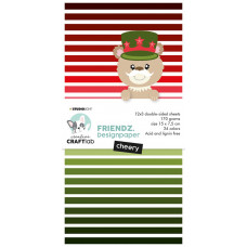 Friendz Design Paper Cheery Reds & Greens