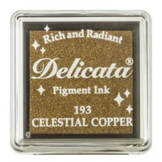 Delicata Pigment Mini Ink Pad Celestial Copper