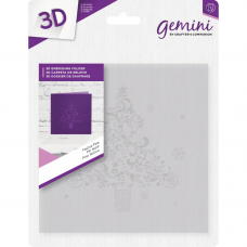 Embossing Folder 5x7" - Festive Pine - Gemini