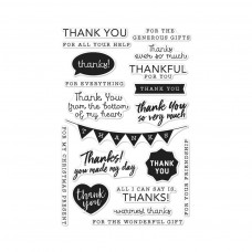Hero Arts - Thank You Messages - Clear Stamps 4x6