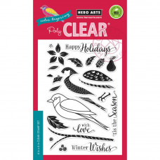 Hero Arts Clear Stamps 4"X6" - Color Layering Dimensional Bird