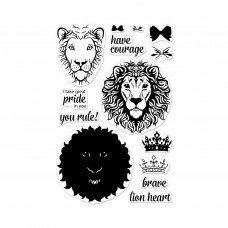 Hero Arts - Color Layering Brave Lion - Clear Stamps