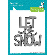 Lawn Fawn - Giant Let -It Snow - Stand Alone Stanze