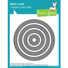 Lawn Fawn - Lawn Cuts - Stitched Circle Frames