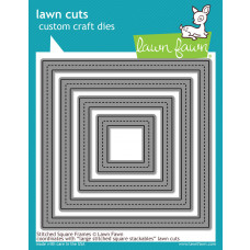 Lawn Fawn - Lawn Cuts - Stitched Square Frames