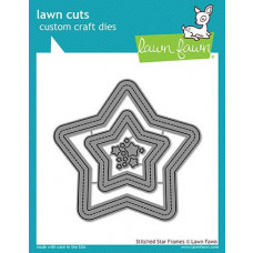 Lawn Fawn - Stitched Star Frames - Stanze