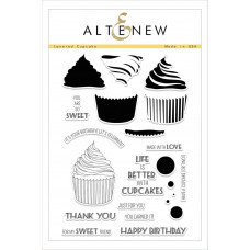 Altenew - Layered Cupcakes - Clear Stamps 6x8