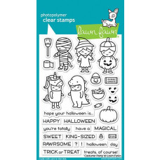Lawn Fawn - Costume Party - Clear Stamps 4x6