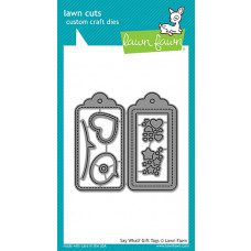 Lawn Fawn - Say What? Gift Tags - Stanze