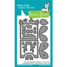 Lawn Fawn - Tiny Gift Box Deer Add-On - Stanze