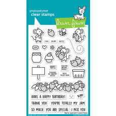 Lawn Fawn - Berry Special - Clear Stamp 4x6