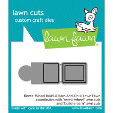 Lawn Fawn - Reveal Wheel Build-A-Barn Add-On - Stand Alone Stanze