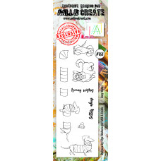 AALL & Create - Border Stamps - Long Wishes