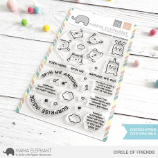 Mama Elephant - Circle of Friends - Clear Stamp 4x6